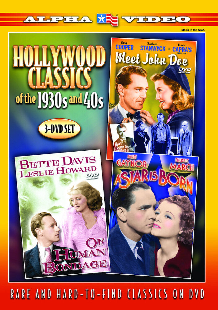 hollywood classics of the 1930s and 40s - DVD