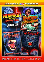 Werewolf Movie Collection (Werewolf in a Girls' Dormitory / Moon of the Wolf / Werewolf of Washington) (3-) - 