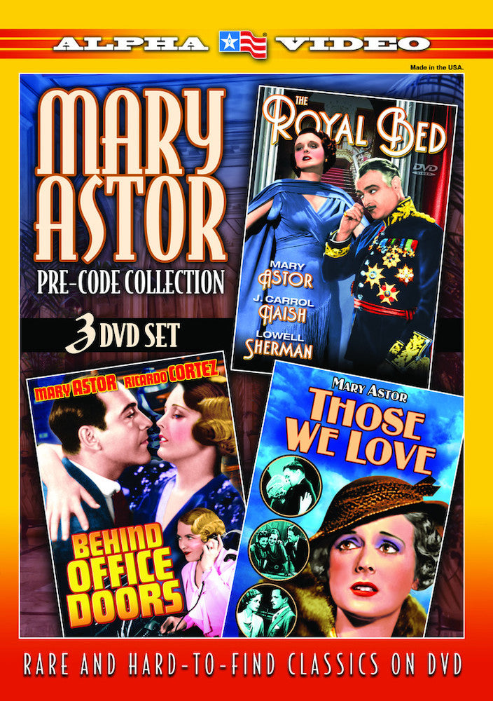 Mary Astor Pre-Code Collection (3-) - 