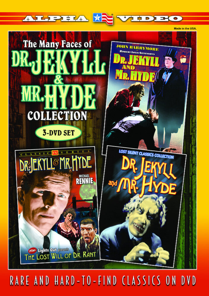 the many faces of dr. jekyll & mr. hyde collection - DVD