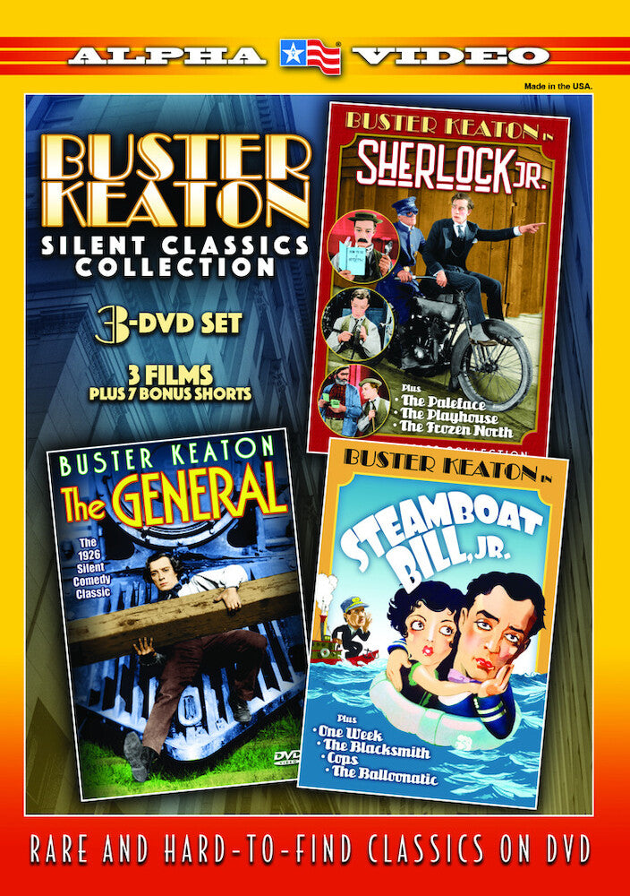 Buster Keaton Silent Classics Collection (3-) - 