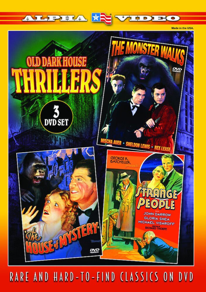 Old Dark House Thrillers: Pre-Code Collection (3-) - 