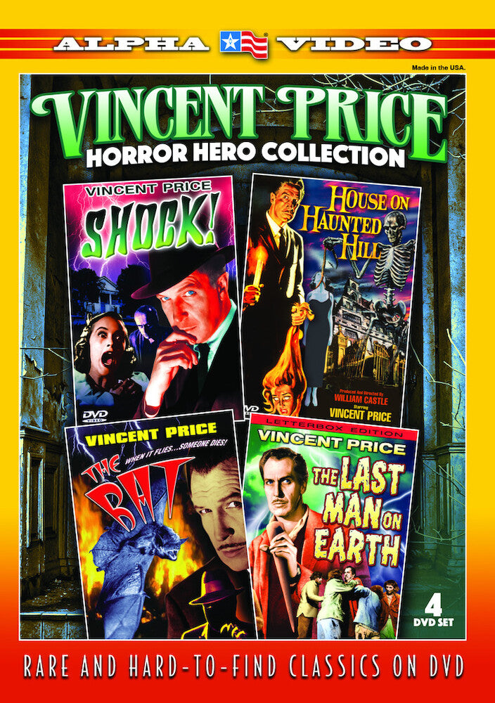 Vincent Price, Horror Hero Collection (4-) - 