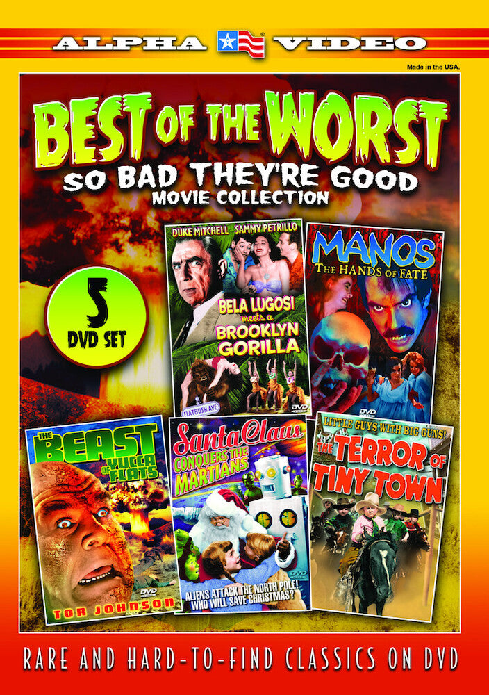 best of the worst: so bad they're good movie collection - DVD