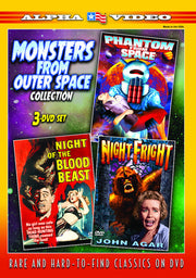 monsters from outer space collection (phantom from space / night of the blood beat / night fright) - DVD