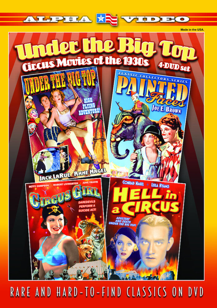 Under the Big Top - Circus Movies of the 1930s (4-) - 