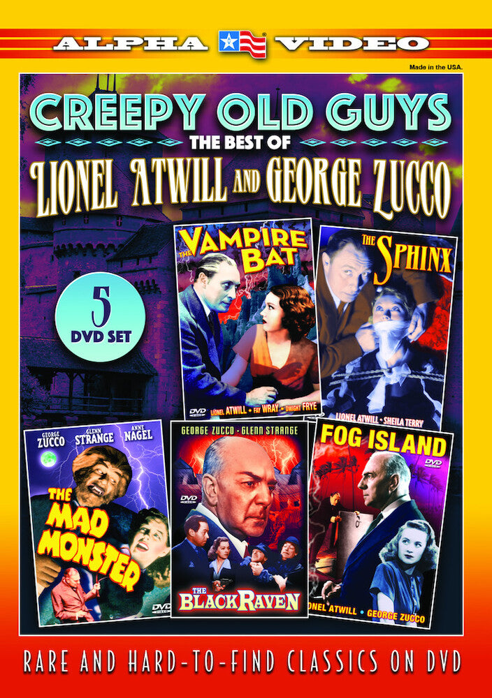 creepy old guys: the best of lionel atwill and george zucco - DVD