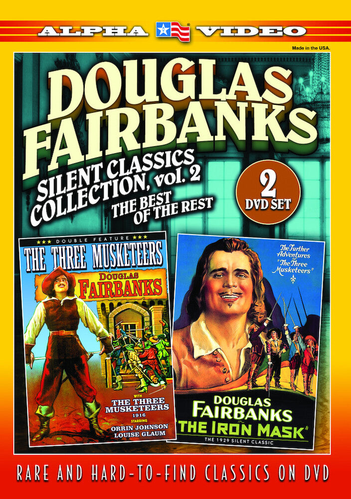 douglas fairbanks silent classics collection vol. 2: the best of the rest - DVD
