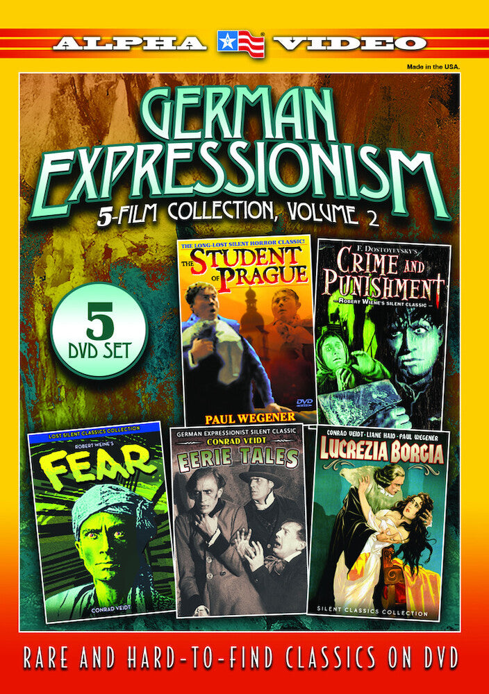 german expressionism 5-film collection, volume 2 - DVD