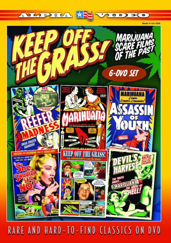 keep off the grass! marijuana scare films of the past - DVD
