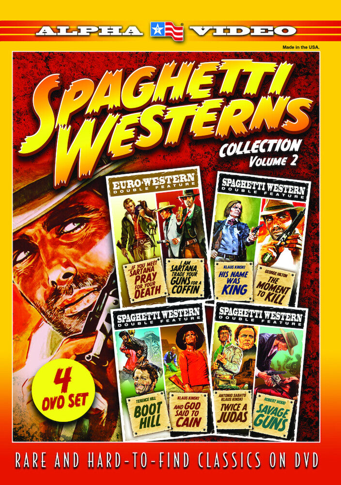 spaghetti westerns collection, volume 2 - DVD