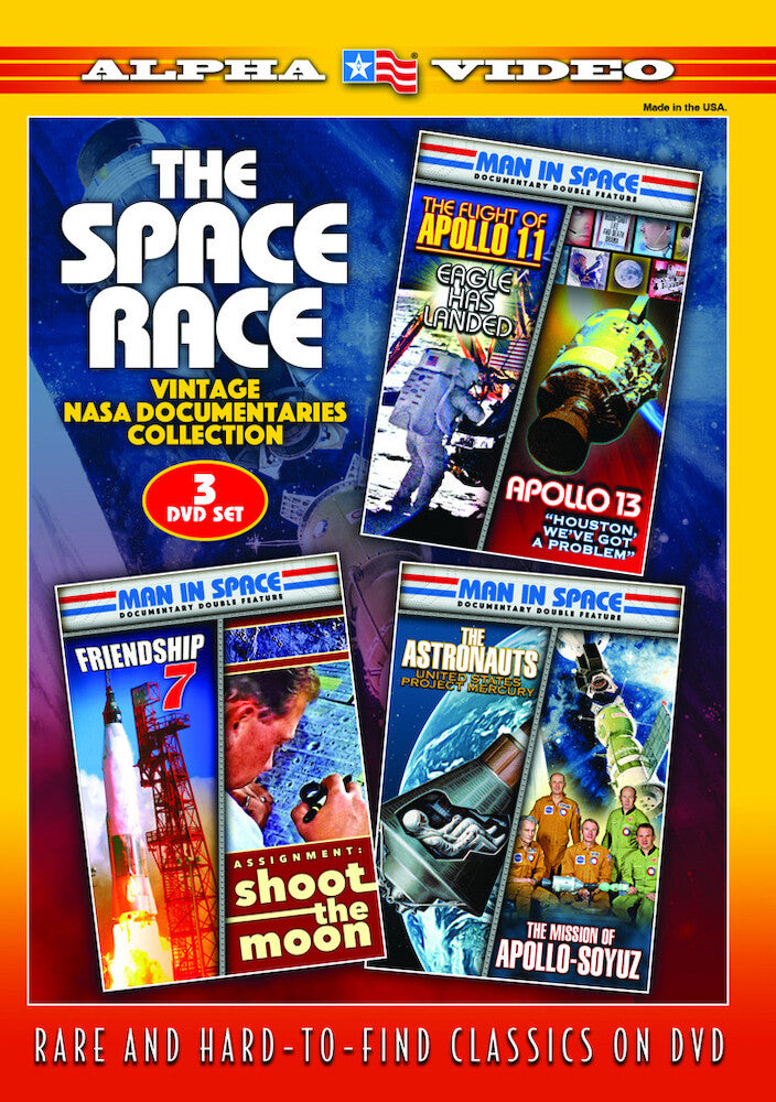 the space race: vintage nasa documentaries collection - DVD