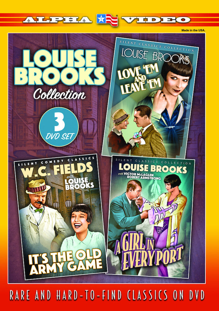 louise brooks collection - it's the old army game/love 'em and leave 'em/a girl in every port - DVD