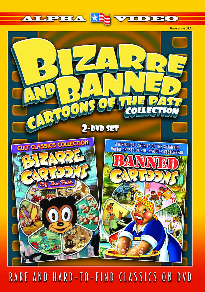 bizarre and banned cartoons of the past collection (2-) - DVD