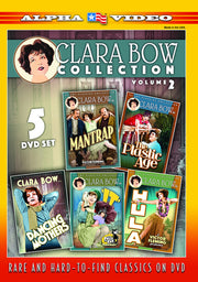 clara bow collection, volume 2 (mantrap/dancing mothers/hula/it/the plastic age) (5-) - DVD