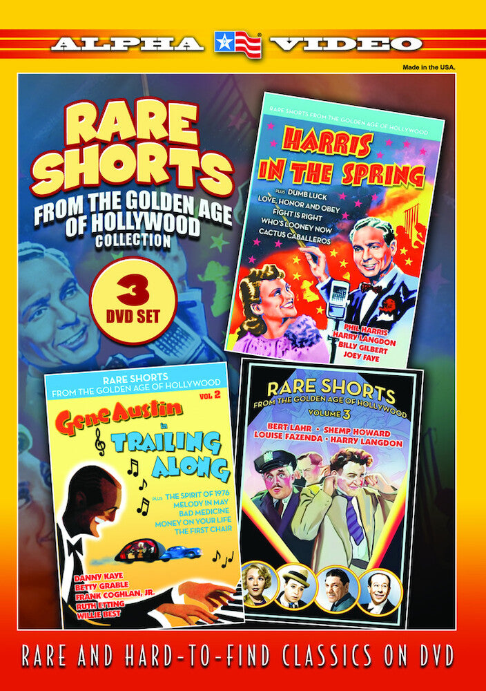 Rare Shorts from the Golden Age of Hollywood Collection (3-DVD) - 