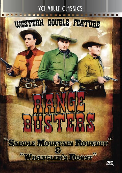 Range Busters Western Double Feature Vol 1 (Wrangler's Rooswrangers Roose/Saddle Mt - 