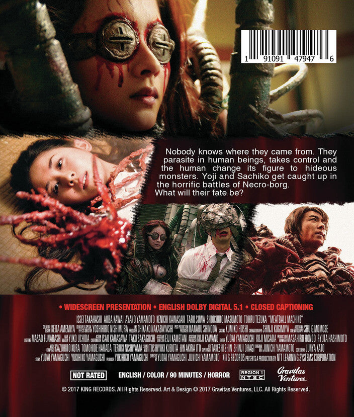 meatball machine - Back Panel - Blu-ray
