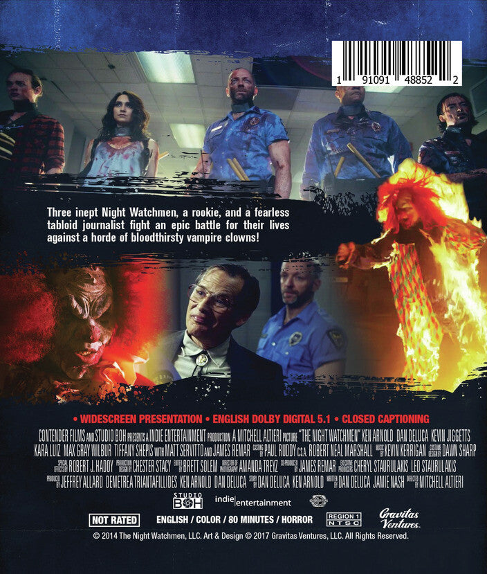The Night Watchmen - Back Panel - 