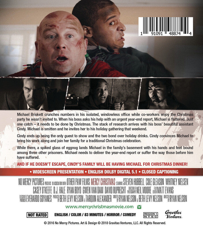 mercy christmas - Back Panel - Blu-ray