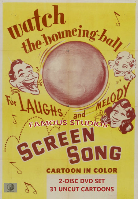 Famous Studios Screen Songs Classic Cartoon Collection Set - 