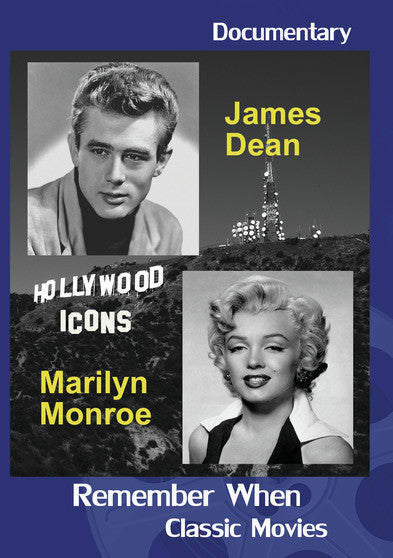 Hollywood Icons - James Dean & Marilyn Monroe - 