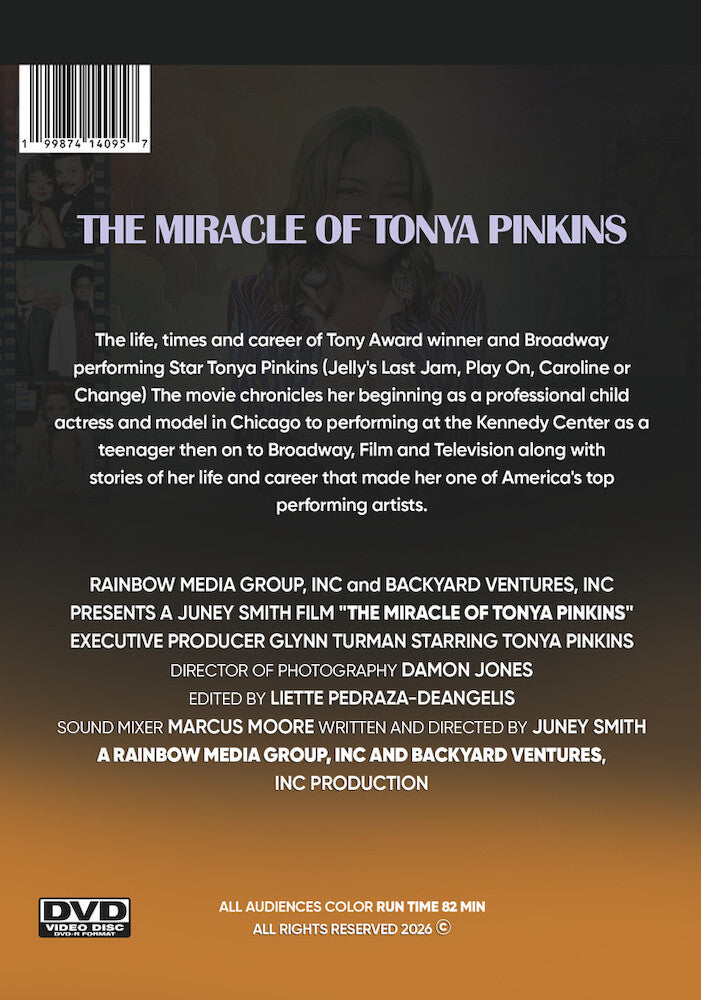 The Miracle of Tonya Pinkins - Back Panel - 