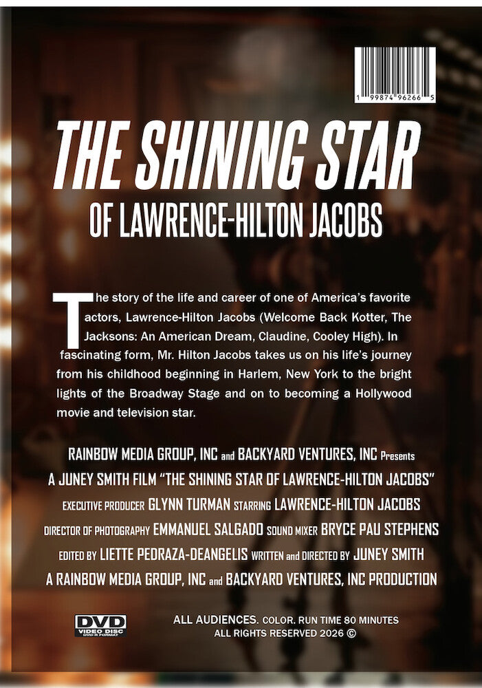 The Shining Star of Lawrence-Hilton Jacobs - Back Panel - 