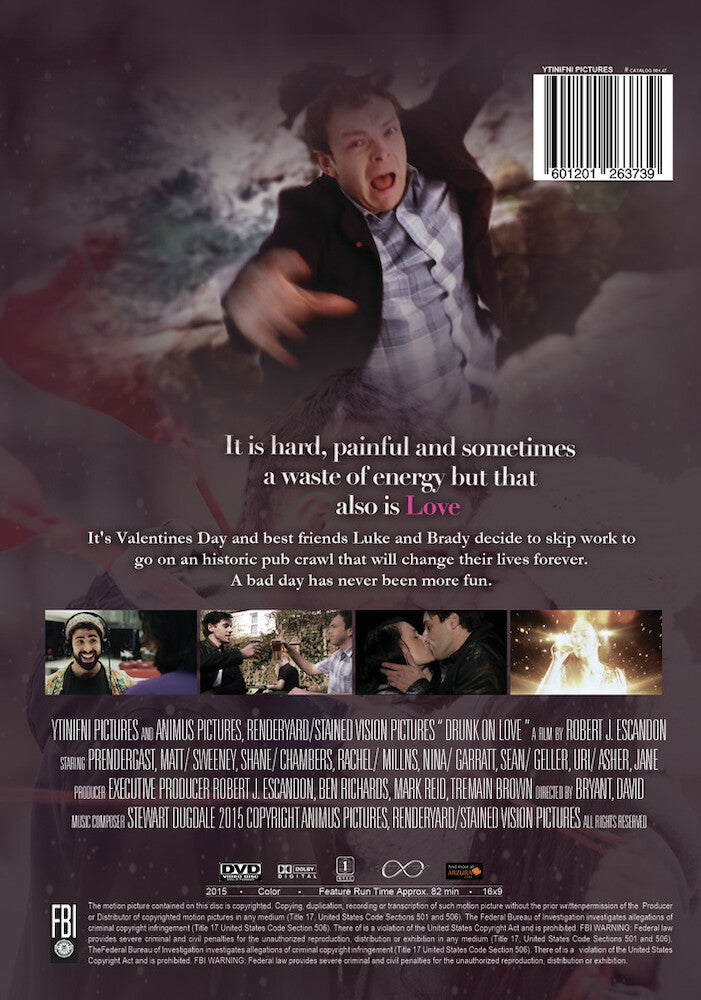 drunk on love - Back Panel - DVD