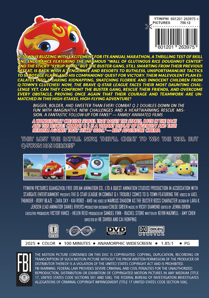Combat Q2 - The Balloon Rhapsody - Back Panel - 