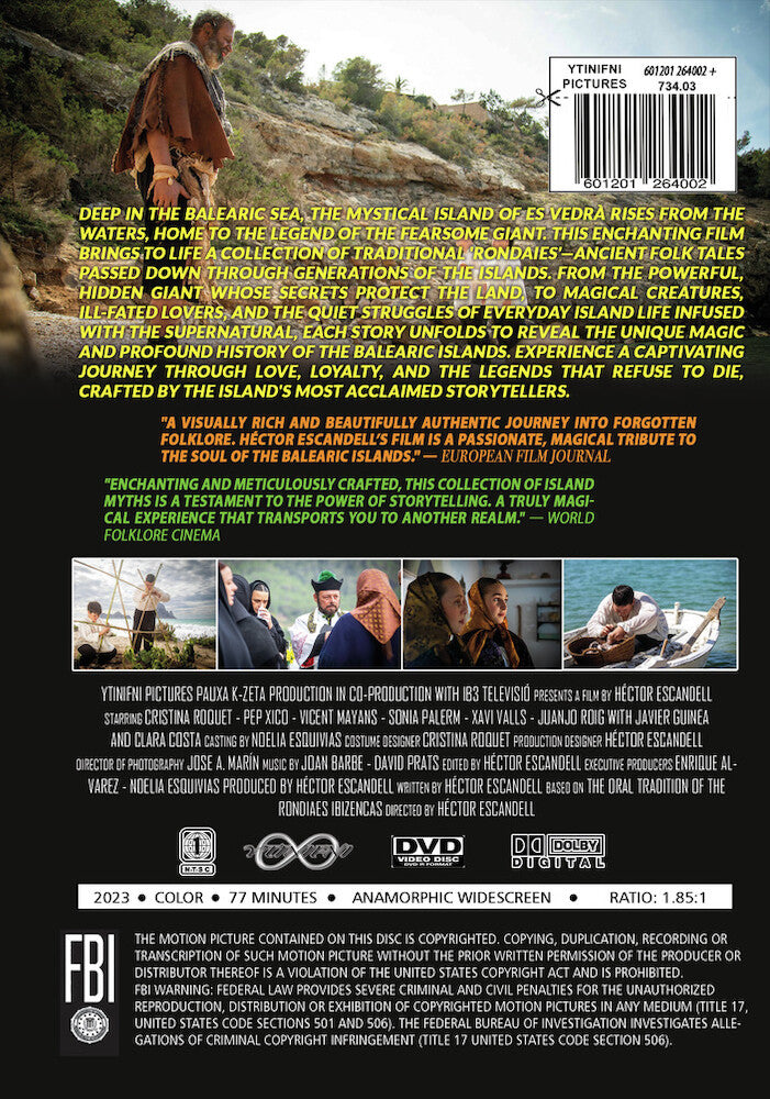 The Giant of Es Vedra and Other Fairy Tales - Back Panel - 