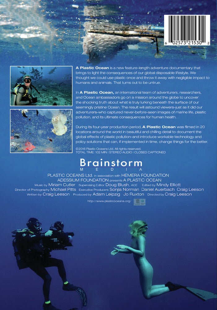 a plastic ocean - Back Panel - DVD