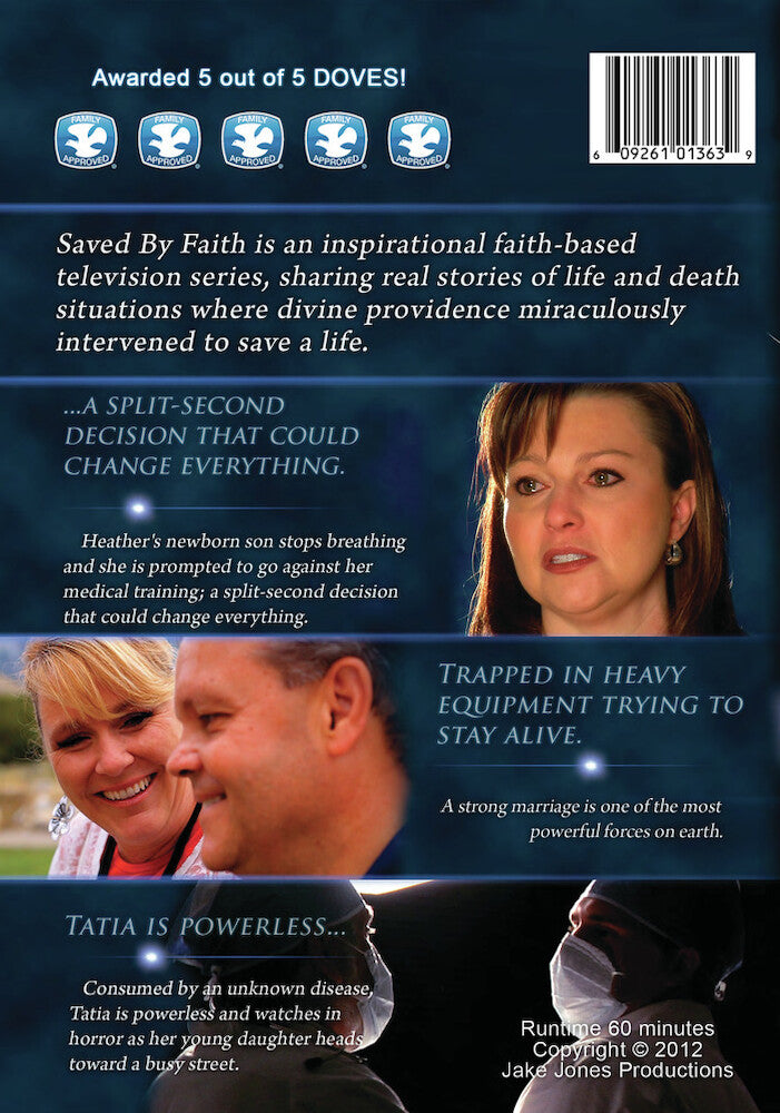 saved by faith - Back Panel - DVD