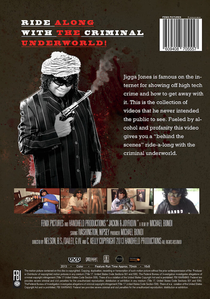 jackin & joyridin - Back Panel - DVD