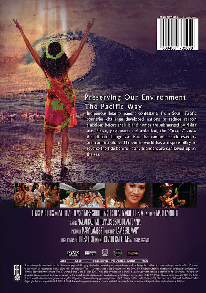 miss south pacific: beauty and the sea - Back Panel - DVD