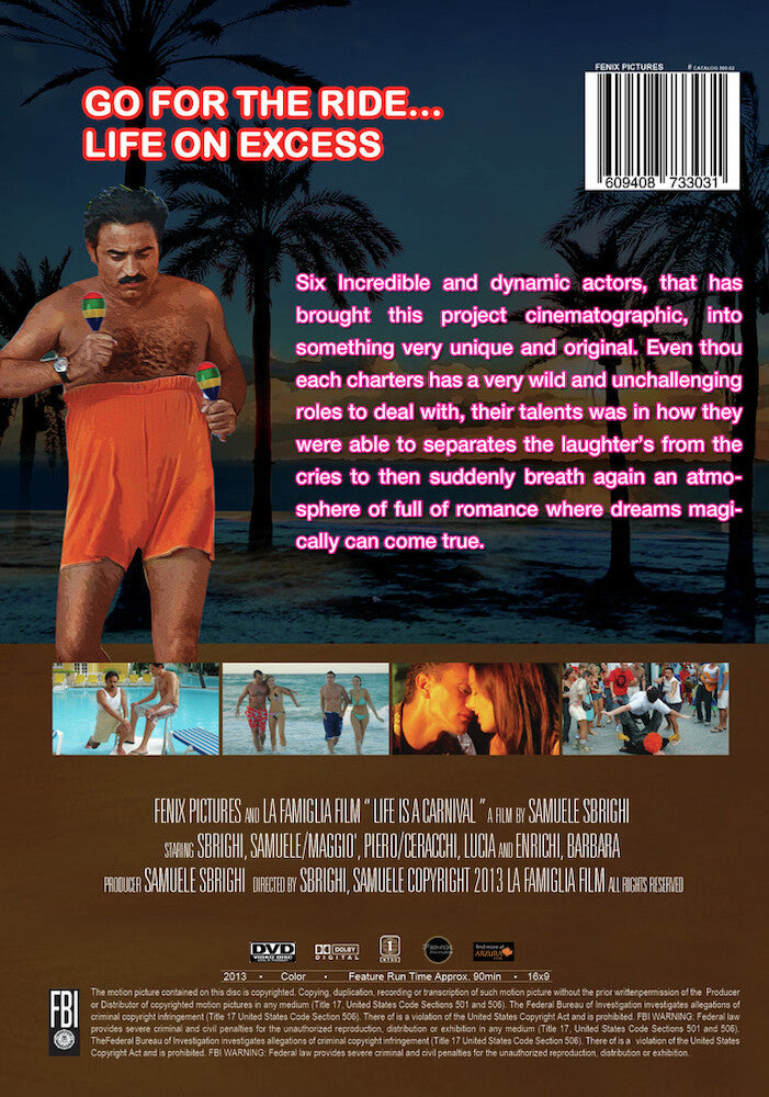 life is a carnival - Back Panel - DVD