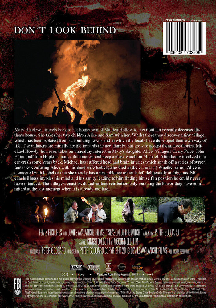 season of the witch - Back Panel - DVD