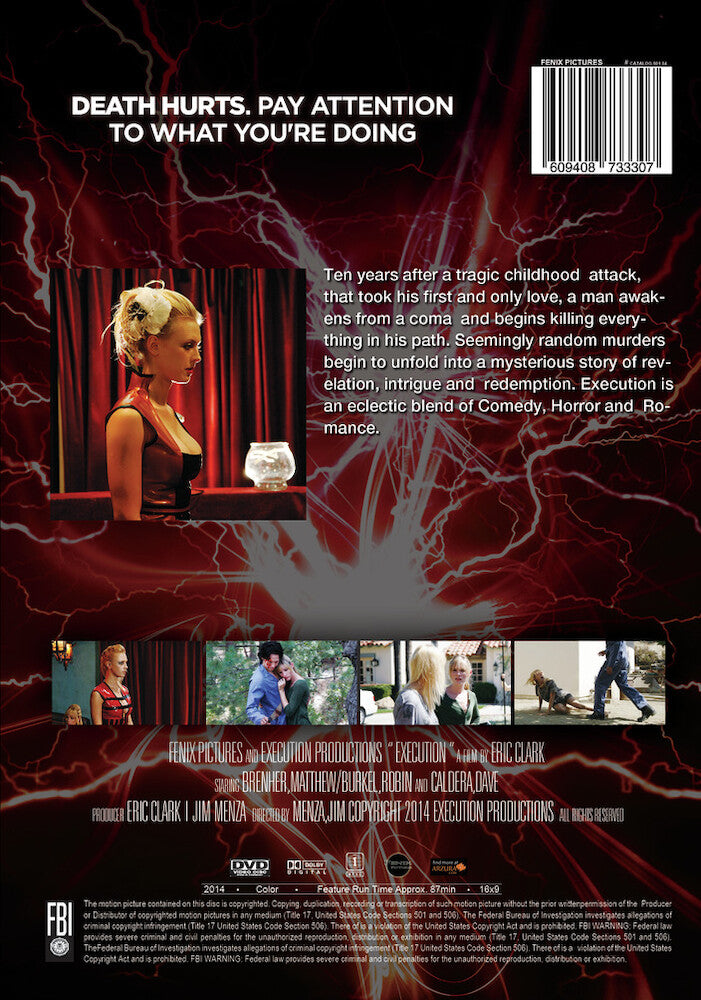 execution - Back Panel - DVD