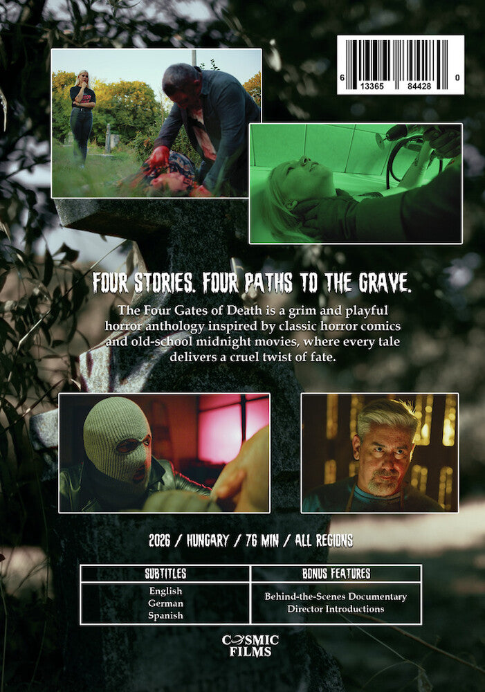 The Four Gates of Death - Back Panel - 