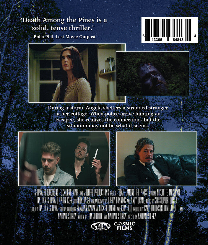 Death Among the Pines [Blu-ray] - Back Panel - 