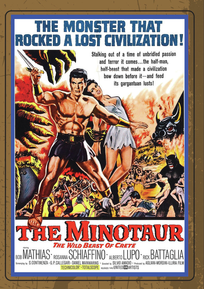 MINOTAUR, WILD BEAST OF CRETE (aka Teseo Contro Il Minotauro) - 