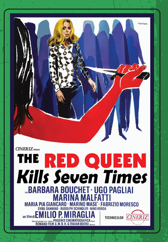 THE RED QUEEN KILLS SEVEN TIMES Anamorphic Widescreen - 