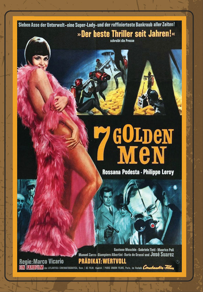 SEVEN GOLDEN MEN Anamorphic Widescreen Edition - 
