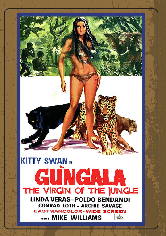 GUNGALA, VIRGIN OF THE JUNGLE ( Anamorphic Widescreen) - 