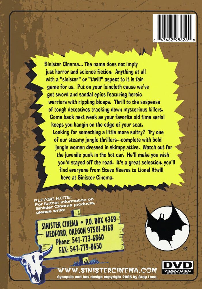 police dog (anamorphic widescreen) - Back Panel - DVD