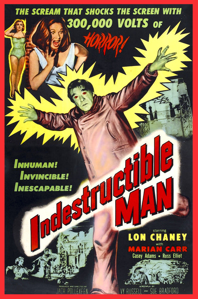 Indestructible Man  Anamorphic Widescreen Edition - 