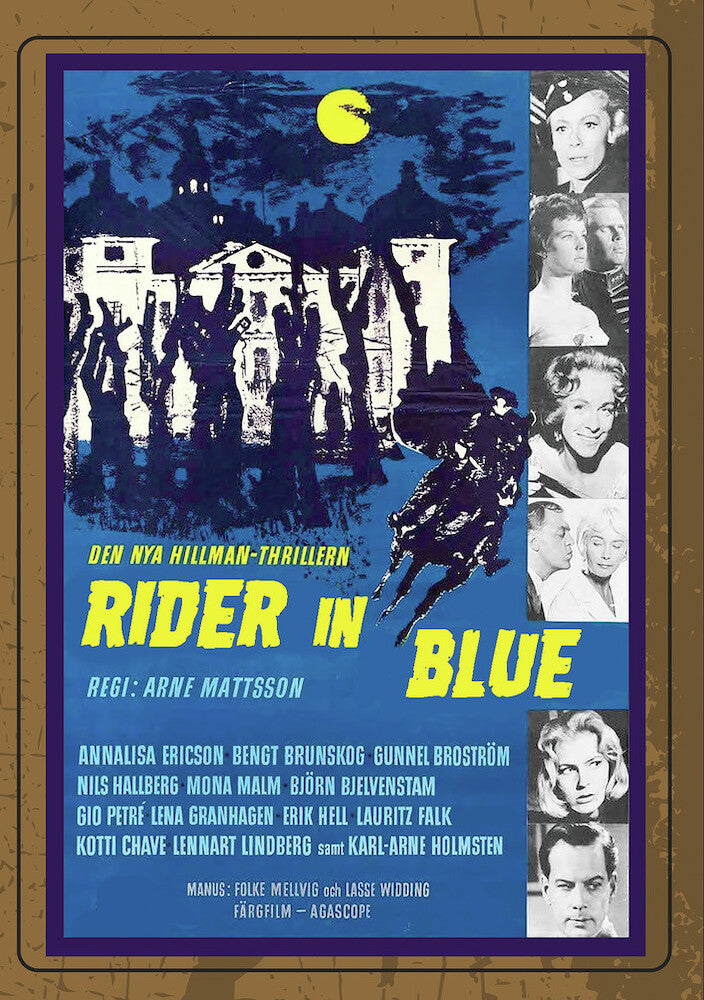 Rider in Blue Anamorphic Widescreen - 