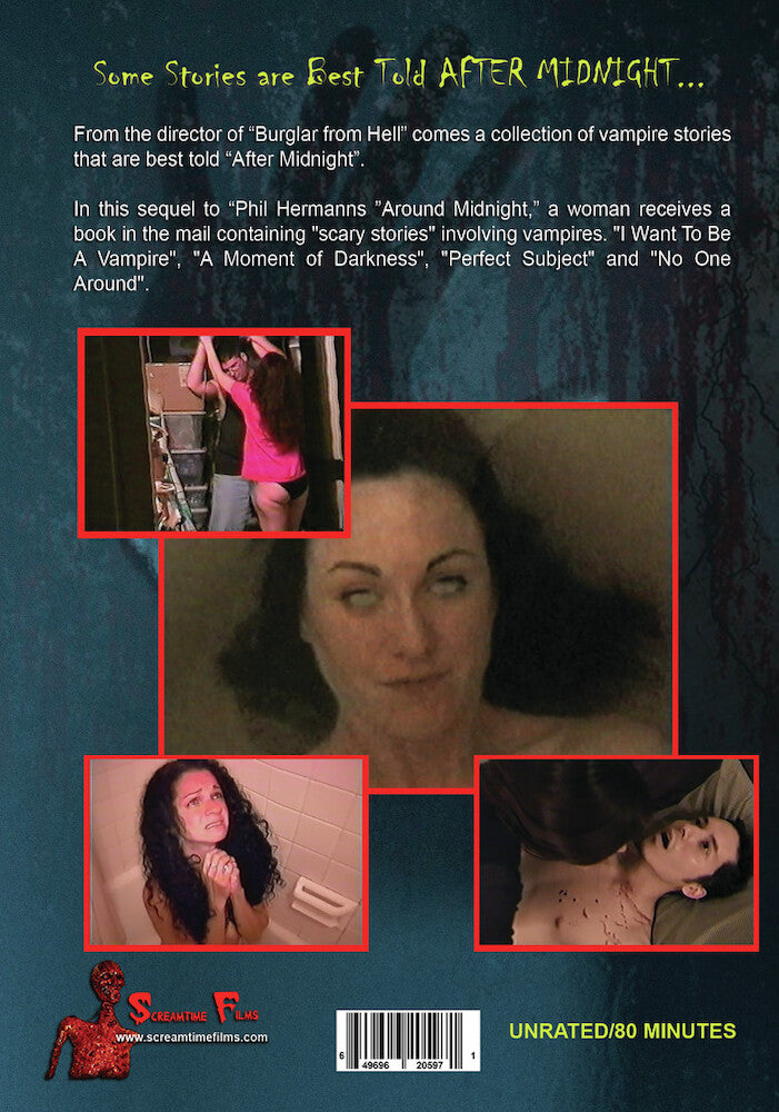 after midnight - Back Panel - DVD