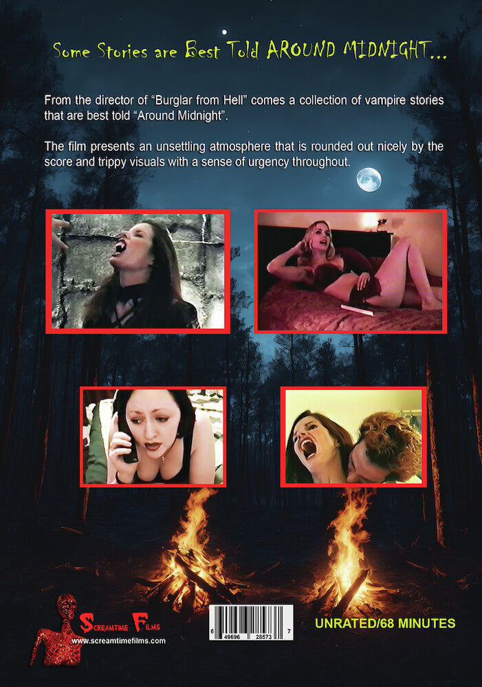 around midnight - Back Panel - DVD