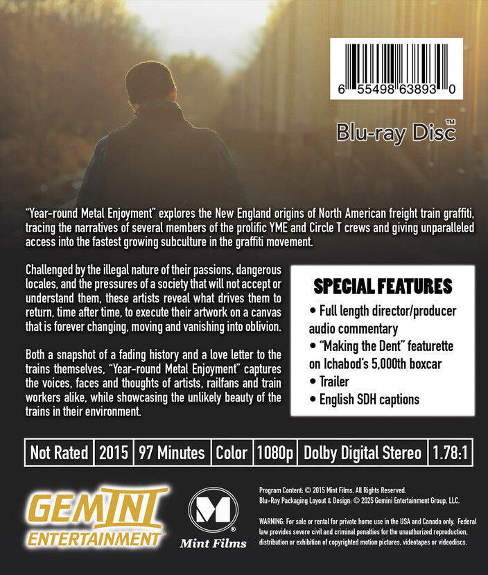 year-round metal enjoyment - Back Panel - Blu-ray